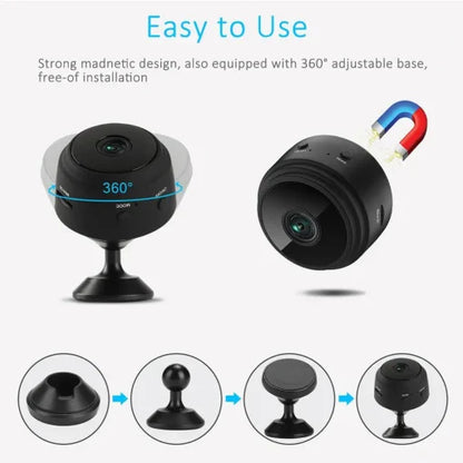 1080P HD Mini Wireless Mini Camera Camcorder WIFI Outdoor Home Security DVR