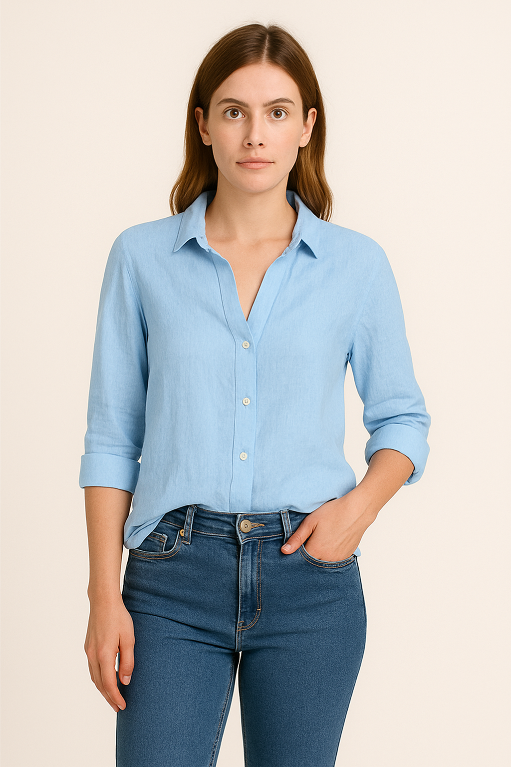 Women's Lightweight Breathable Summer Blouse