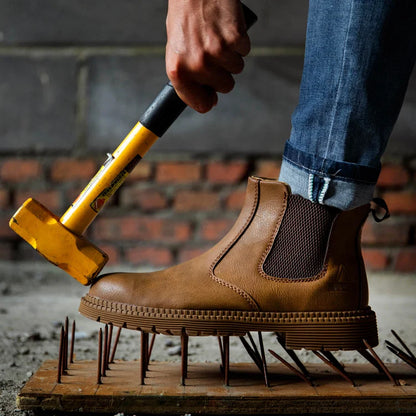 Waterproof Steel Toe Work Boots for Men