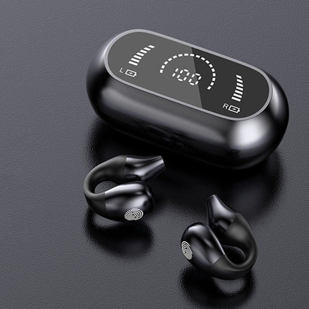 Wireless Ear Clip Bone Conduction Headphones