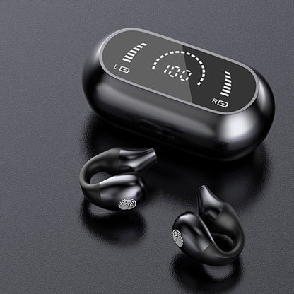 Wireless Ear Clip Bone Conduction Headphones