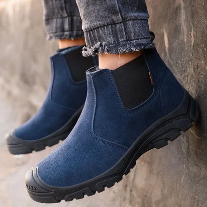 Tough Steel Toe Men's Work Boots - Strong and Lightweight