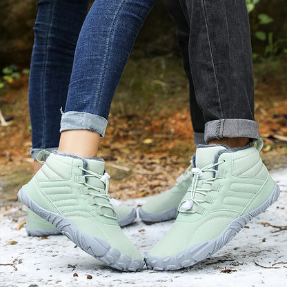 Warm Waterproof Hiking Boots for Men Women