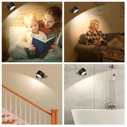 Cordless Wall Lamp - Battery Operated Light - Rechargeable Wall Light - Ambilume