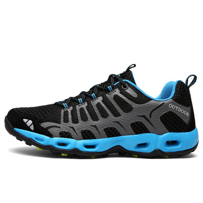 Unisex -New Mesh Lace Up Outdoor Hiking Sneakers