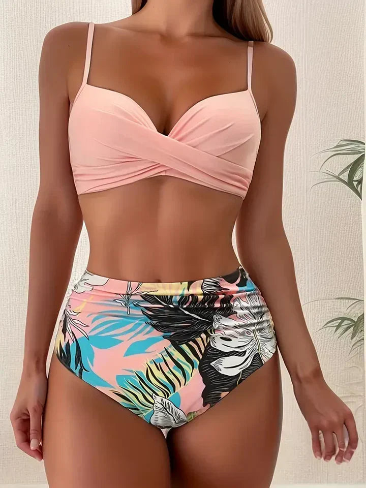 Flattering Navy Blue Lift Bikini