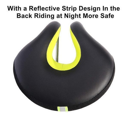 Bicycle Saddle Without Nose Mountain Bike Thickened Soft Cushion