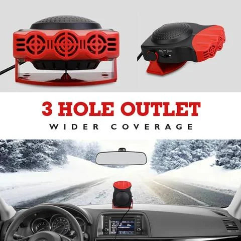 2 In 1 Portable Car Heater Defrosts Defogger