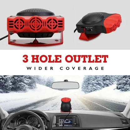2 In 1 Portable Car Heater Defrosts Defogger