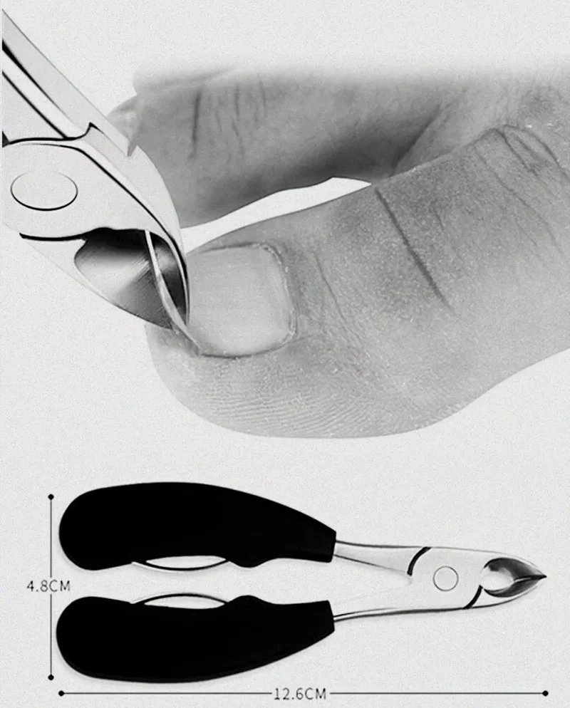 Toenail Clippers For Senior / Nail Clippers For Thick Nail & Ingrown Nail | Made In Germany | Stainless Steel & Professional Clippers