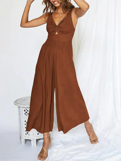 Sunny Off Shoulder Women's Jumpsuit