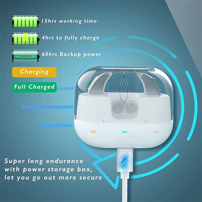 Hearing Aids For Seniors Rechargeable Hearing Aids With 4 Channel And Intelligent Noise Cancelling