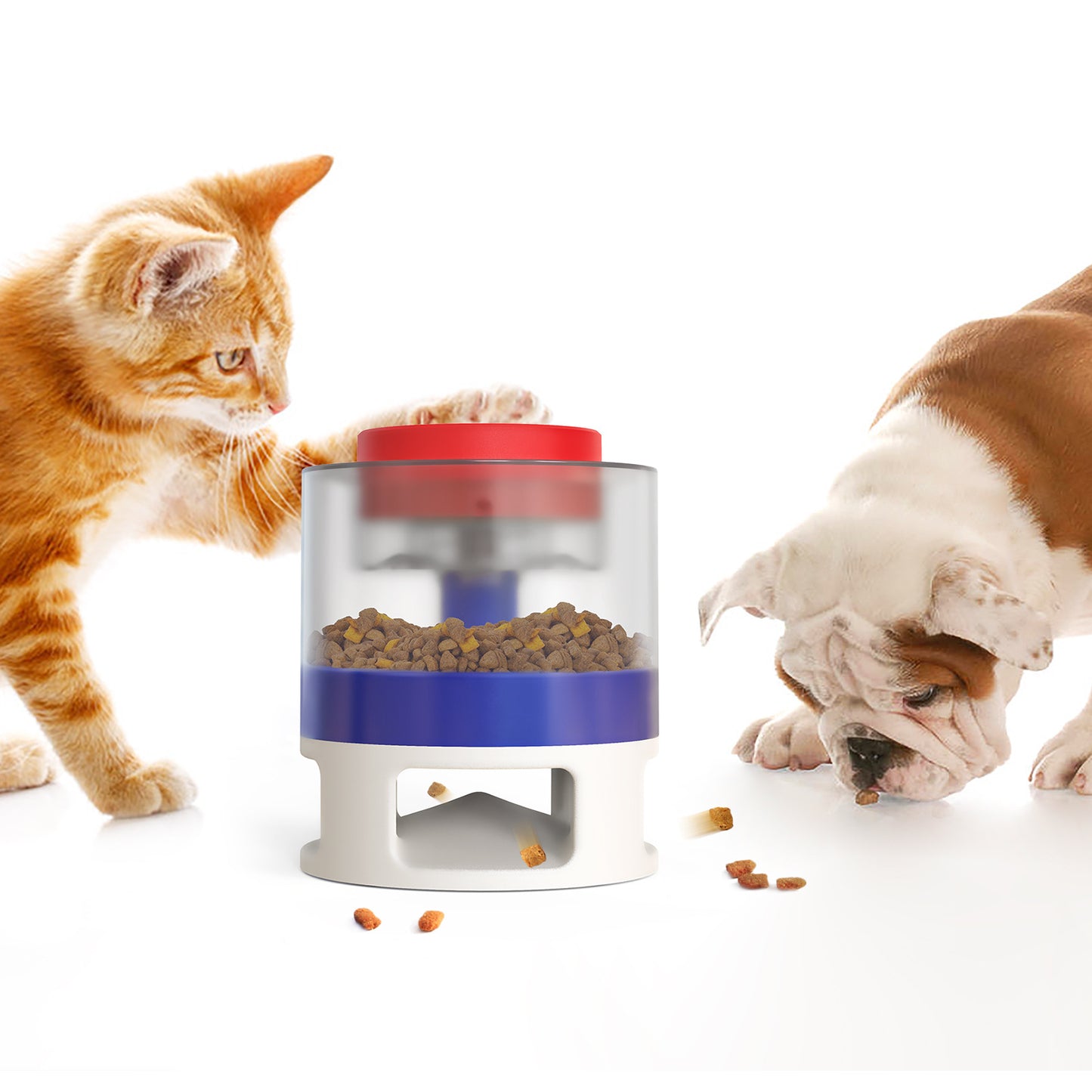 Interactive Toy Press Pet Feeder