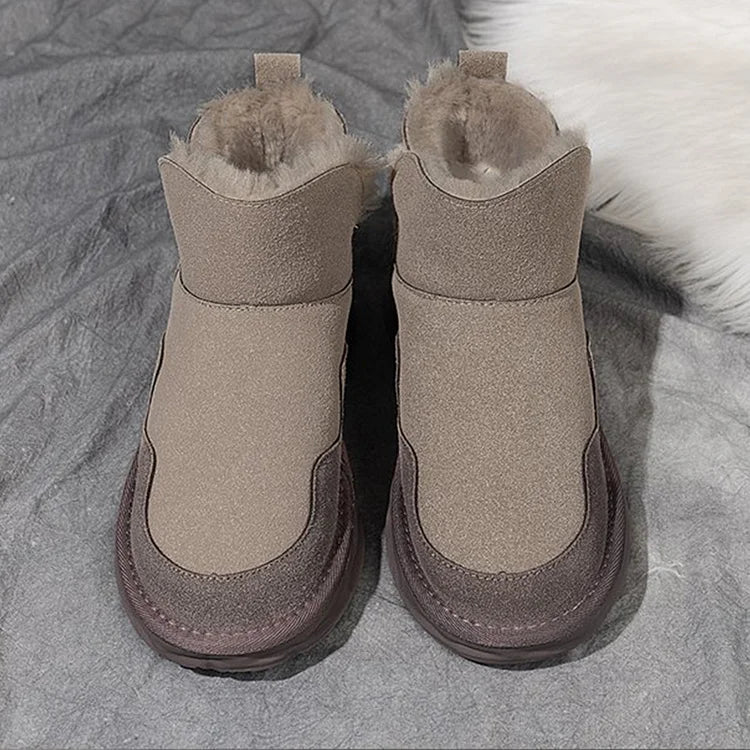 Warm Waterproof Mid Calf Winter Boots for Women