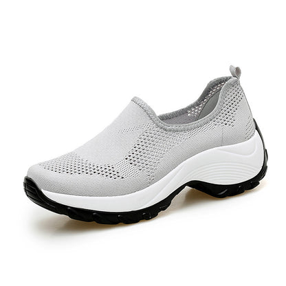 Casual Slip on Comfortable Orthopedic  Breathable Single Shoes