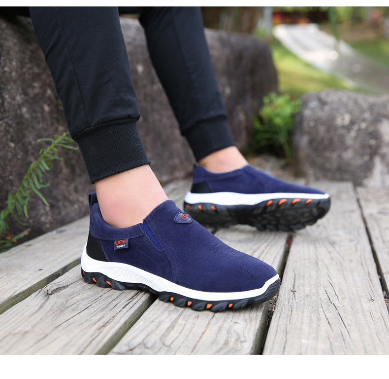 Men Slip-on Premium Suede Orthopedic Shoes
