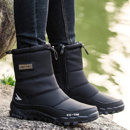 Warm Insulated Waterproof Men's Winter Boots - OutfitLondon