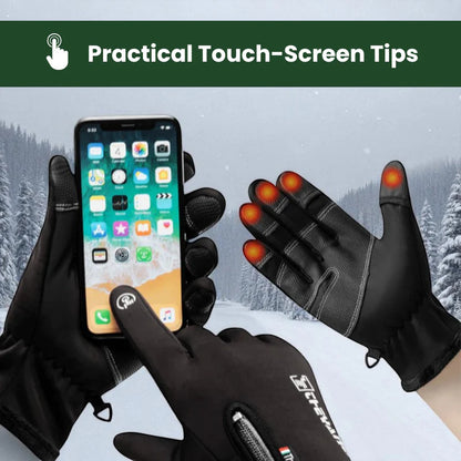 Waterproof Winter Gloves with Touchscreen Control