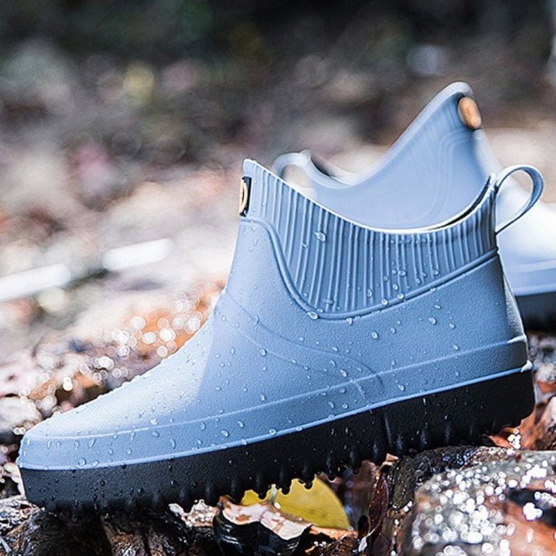 Rain Ankle Boots Slip-on Nonskid Orthopedic Shoes