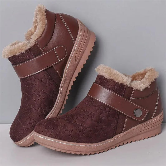 Cozy Insulated Ankle Boot With Warm Lining - OutfitLondon