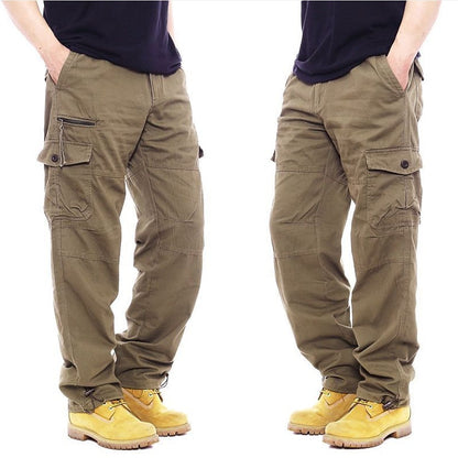 Men's Cargo Pants Hiking Pants Trousers Military Ripstop Breathable Quick Dry Zipper Pocket Pants