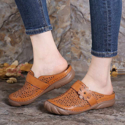 Comfortable Retro Backless Casual Sandals