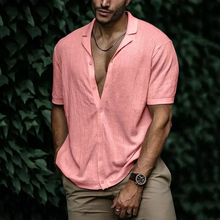 Lightweight Men's Linen Casual Shirt