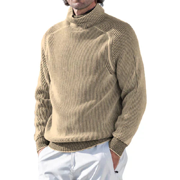 Classic Mens Crew Neck Pullover Sweater