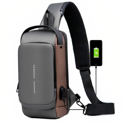 Waterproof Anti-Theft Crossbody Bag for Men