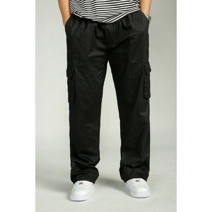 Comfortable Mens Black Casual Work Pants