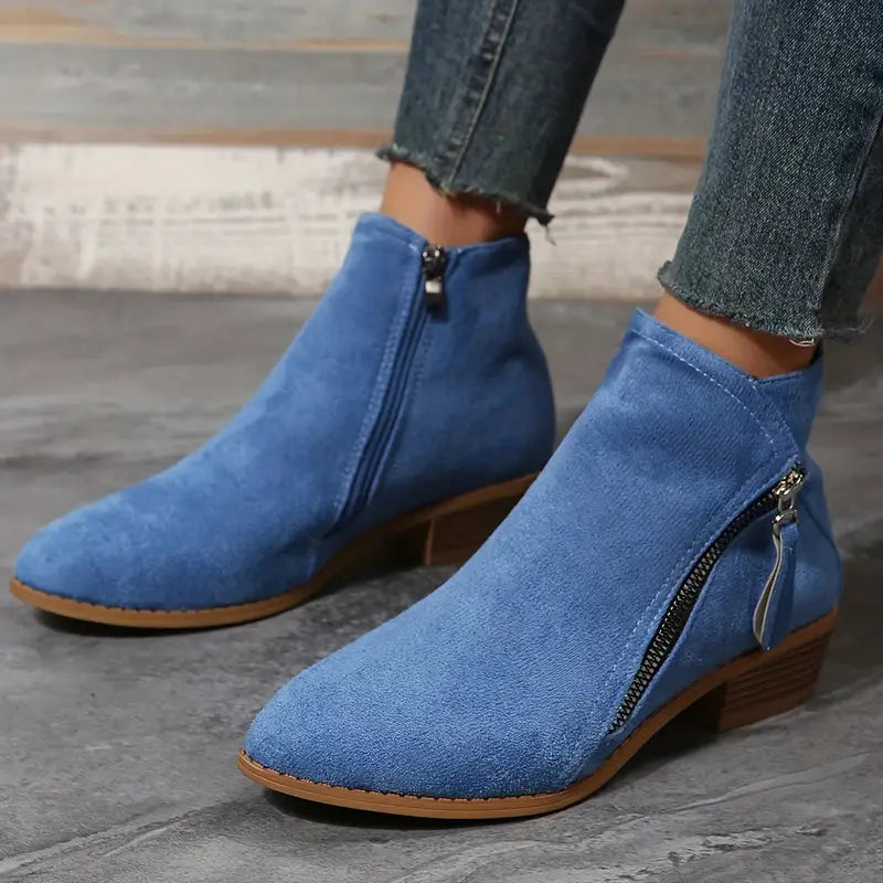 Stylish High Heel Women's Ankle Boots - OutfitLondon