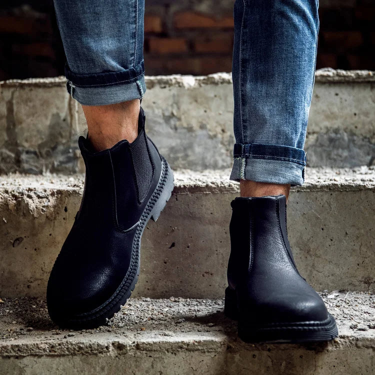 Waterproof Steel Toe Work Boots for Men