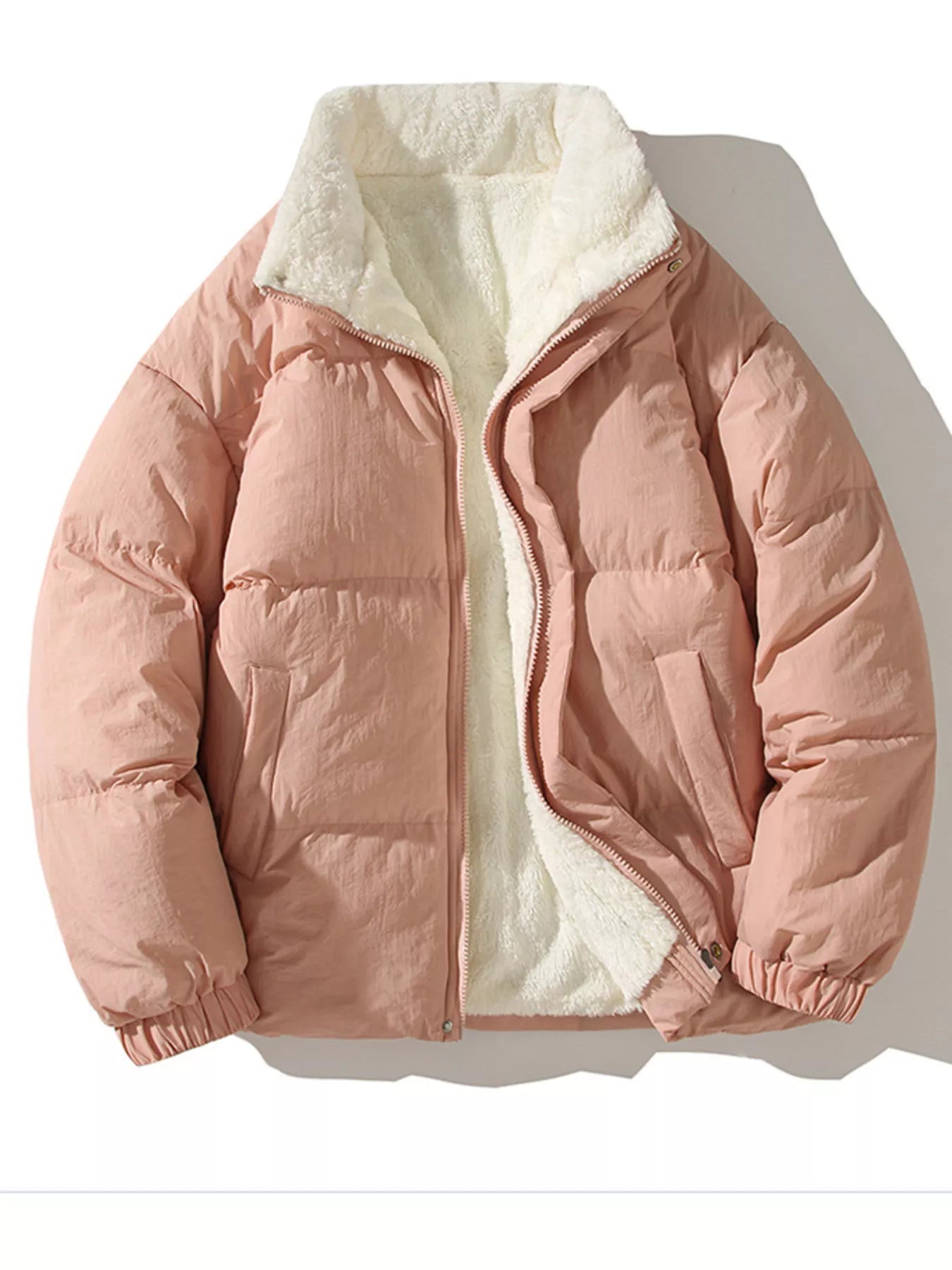 Men's XL Warm Padded Fleece Jacket Coat