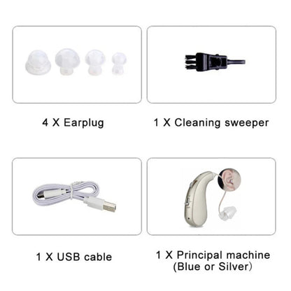 Rechargeable Digital Hearing Aid Severe Loss Invisible Ear Aids High Power