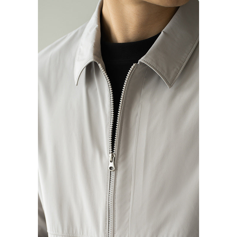 Men's Casual Cotton Lapel Workwear Jacket