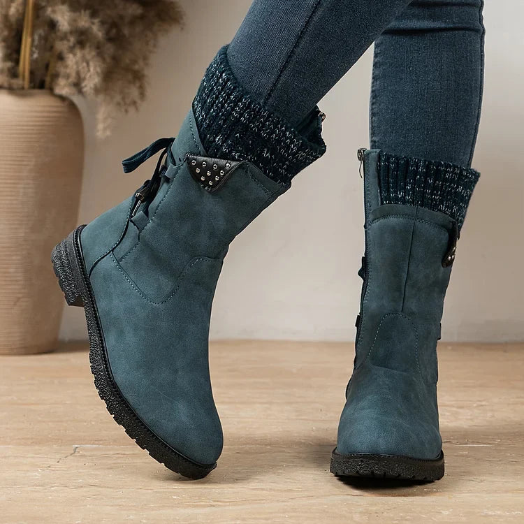 Warm Insulated Rain Boots for Women