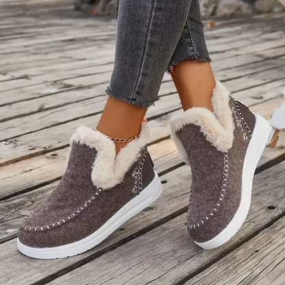 Orthopedic Winter Wool Snow Boots Cozy Winter Slipper