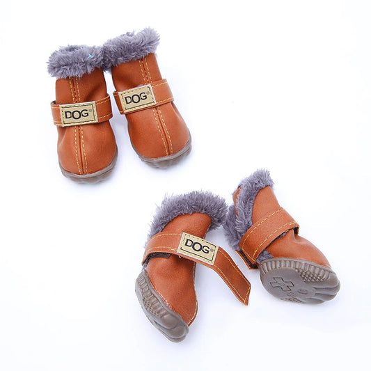Thick Soft Snow Boots Of Dogs