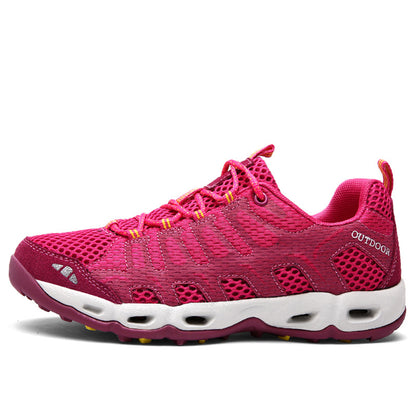 Unisex -New Mesh Lace Up Outdoor Hiking Sneakers