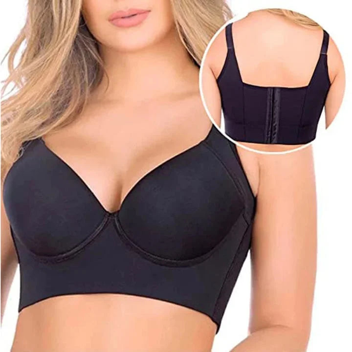 Full Coverage Bra Shapewear Incorporated Hide Back Fat Bra Plus-Size