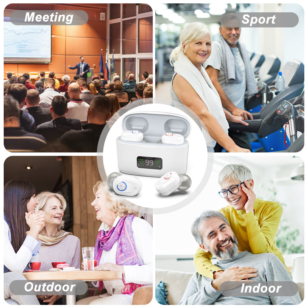Rechargeable Digital Invisible Hearing Aids