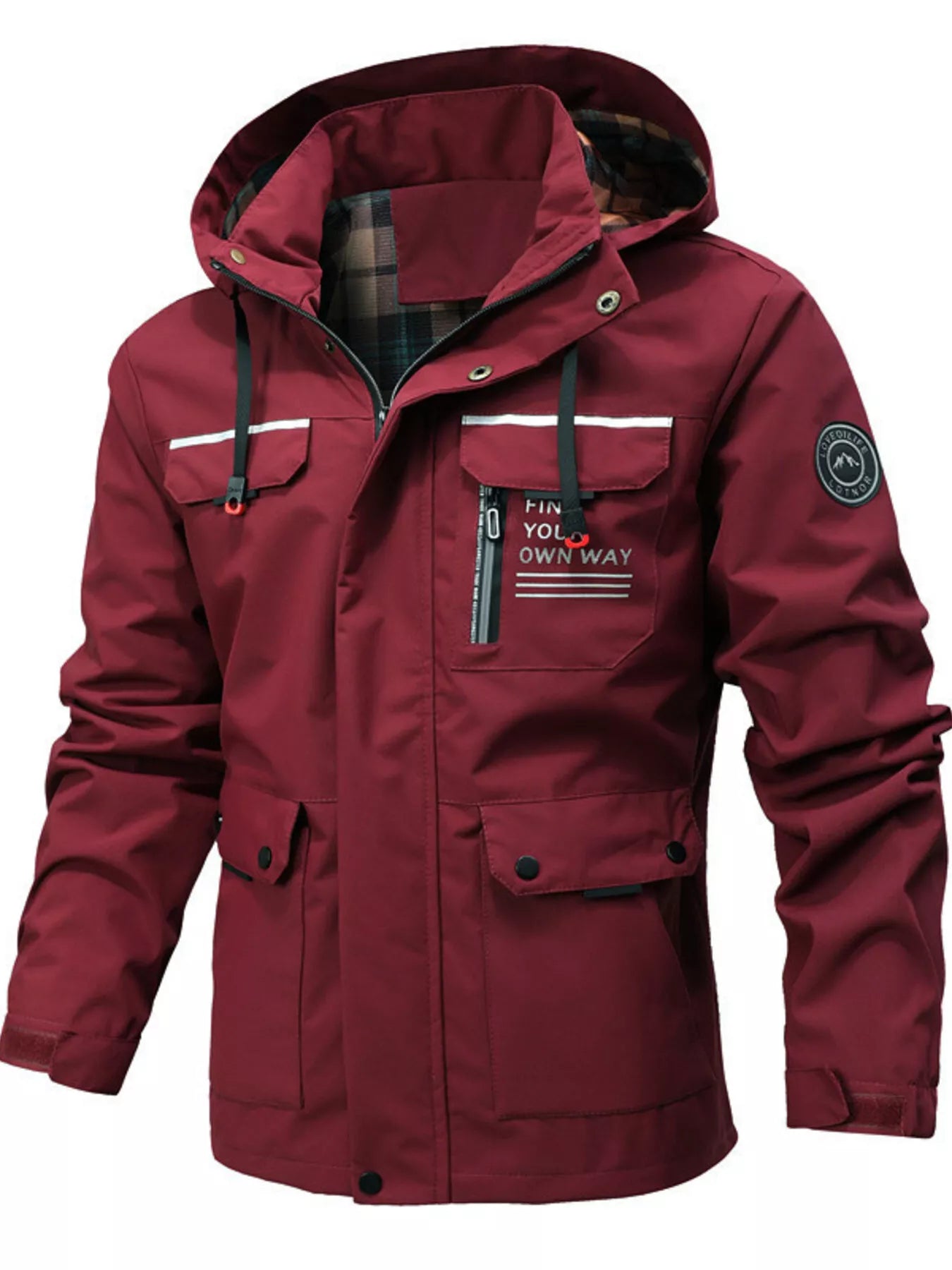 Big Waterproof Hooded Winter Parka Coat