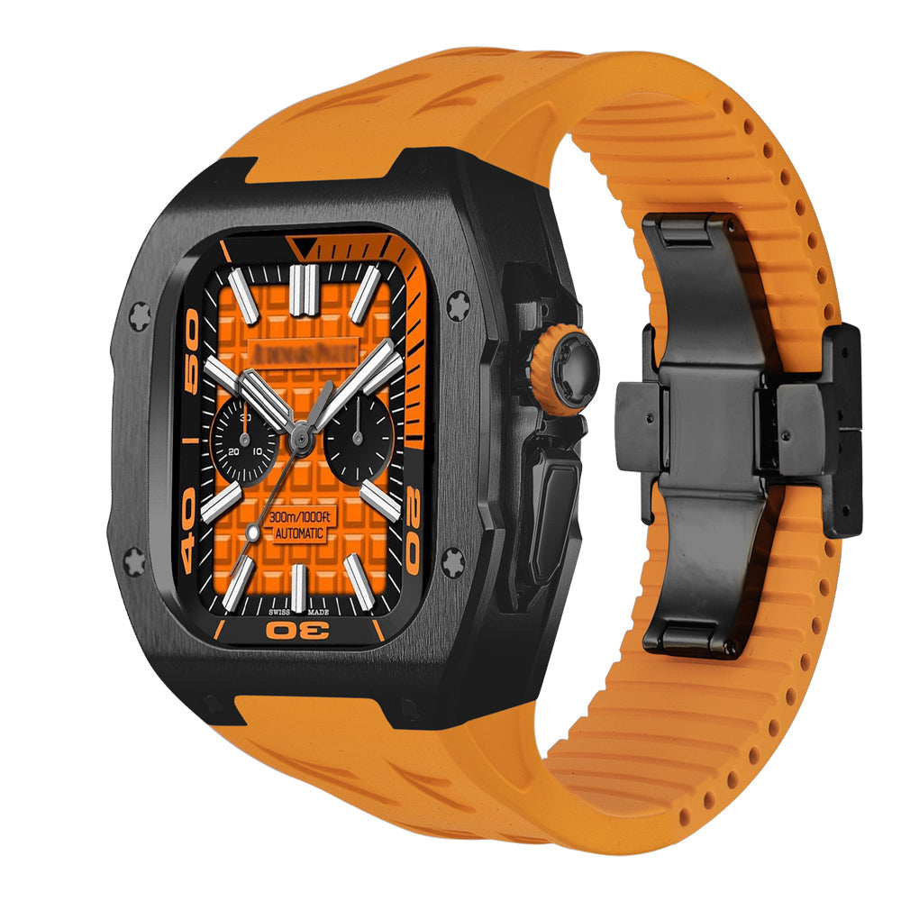 Slim Metal Cover & Flexible Rubber Strap for AW Ultra