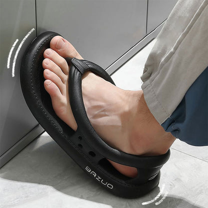 New couple solid color thong sandals (Unisex )