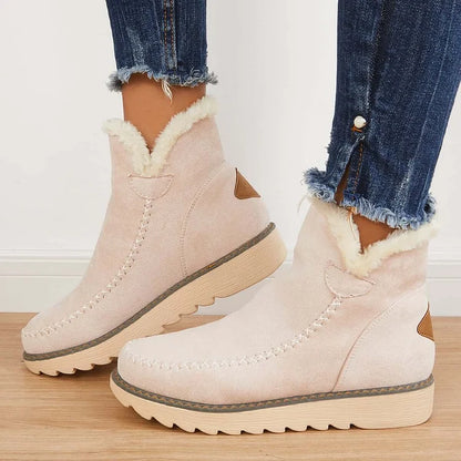 Warm Faux Fur Women's Winter Snow Boots