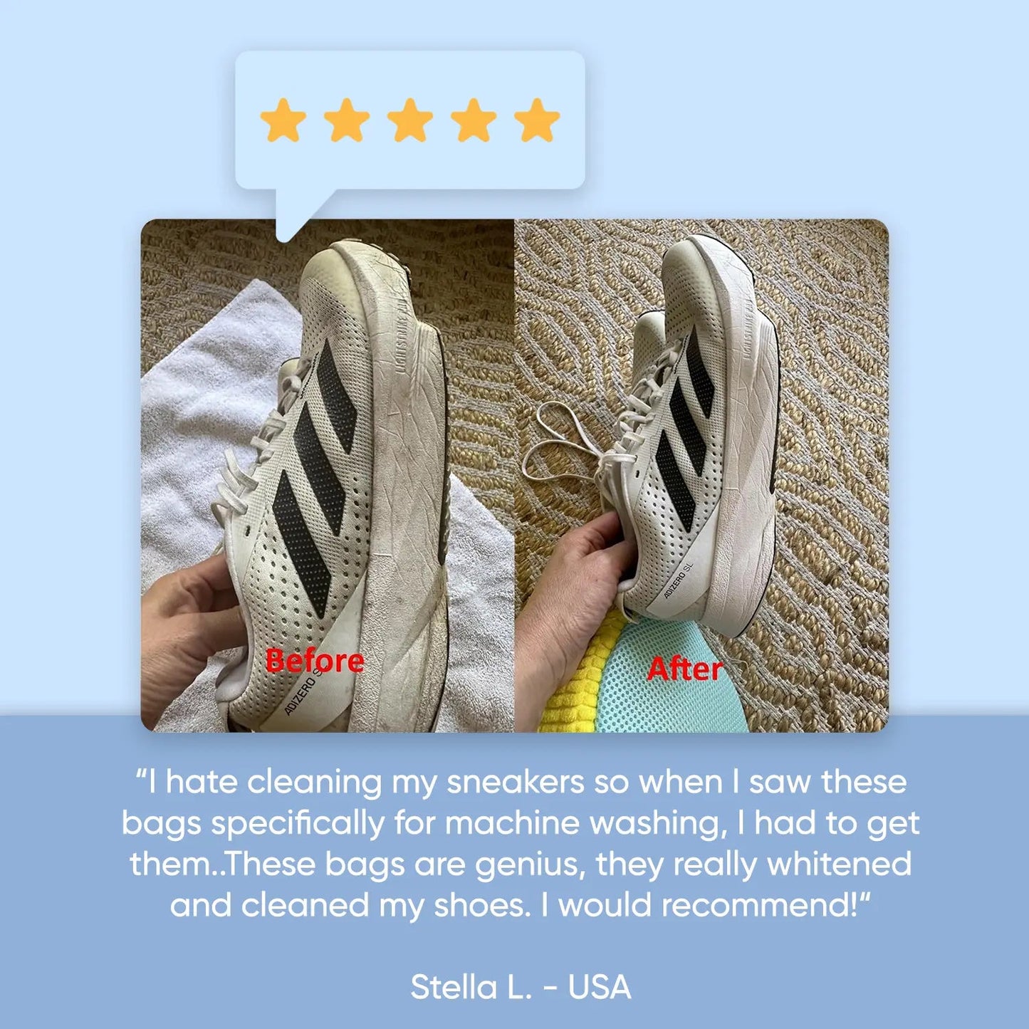 Laundry Shoe Cleaner Bag | The Unstain Shoe Laundry Bag