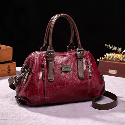 Classic Vintage Leather Handbag