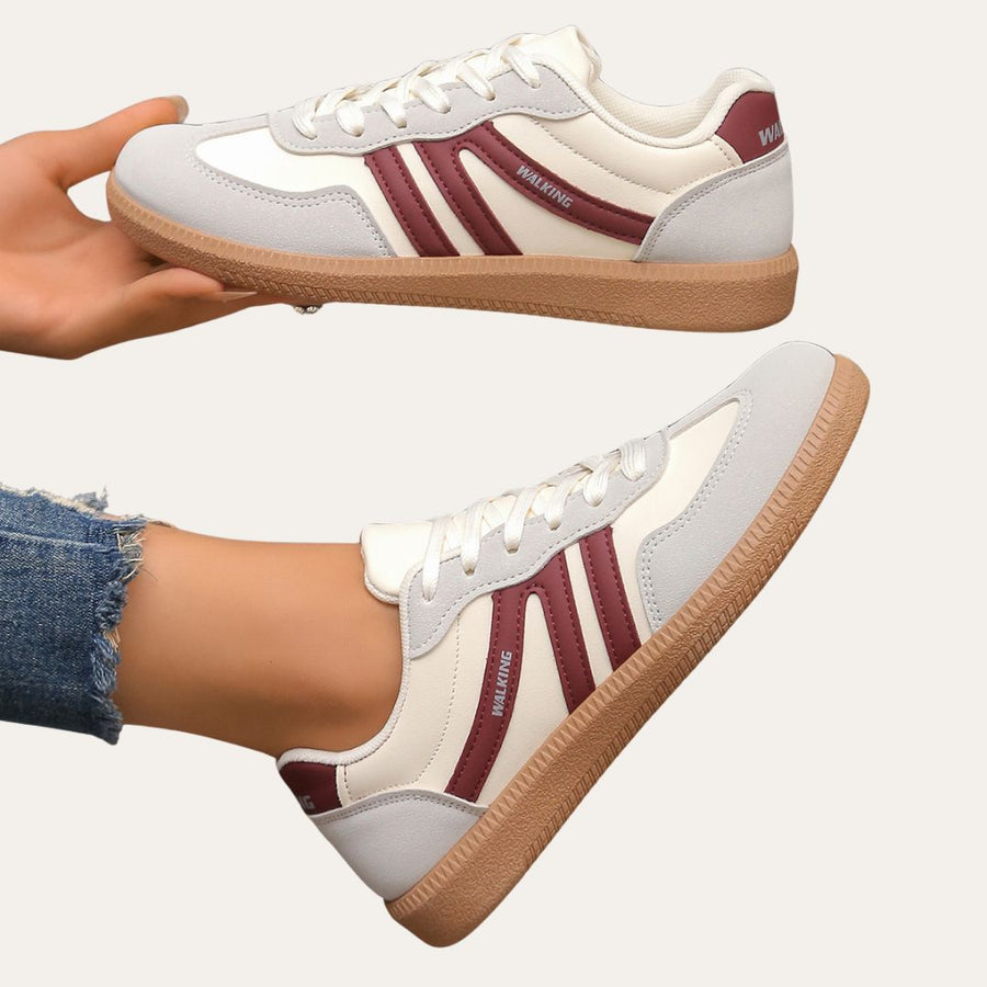 Comfortable Stylish Leather Sneakers for Women