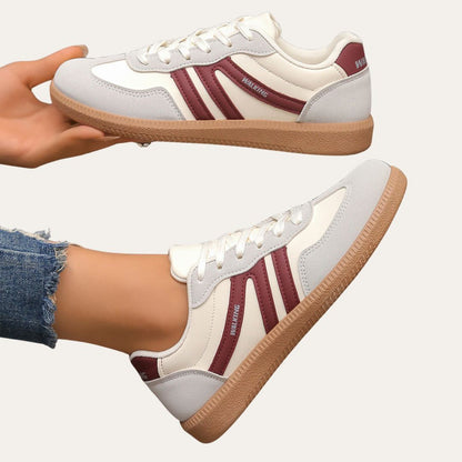 Comfortable Stylish Leather Sneakers for Women