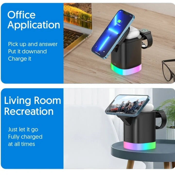 3 In 1 Magnetic Wireless Charger